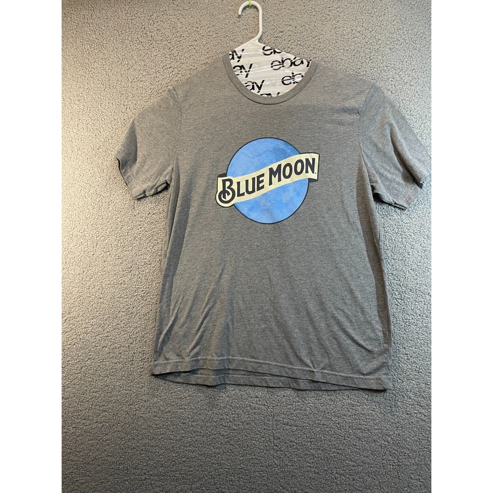Bella-Canvas Gray Blue‎ Moon Tshirt  Size XL